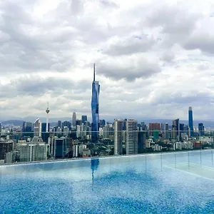  Apartment Sky Pool Kl Sentral - Riveria Malaysia